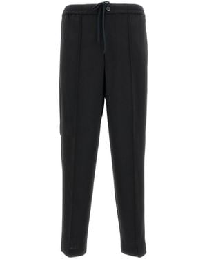 Barena Regular-Fit Jogger Trousers - Black
