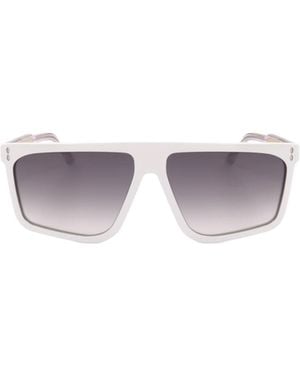 Isabel Marant Square Frame Sunglasses - White