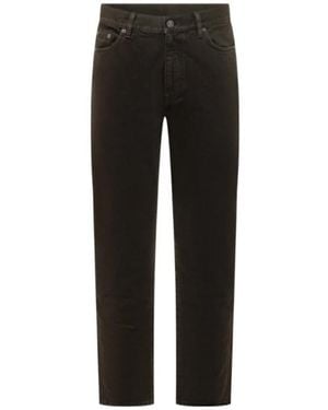 ZEGNA City Straight-Leg Jeans - Black