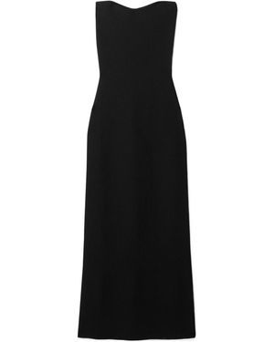 Gabriela Hearst Off Shoulder Dress - Black