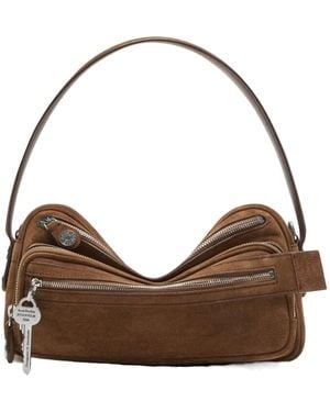Acne Studios Camero Shoulder Bag - Brown
