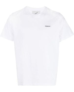 Coperni Logo Boxy T-Shirt - White