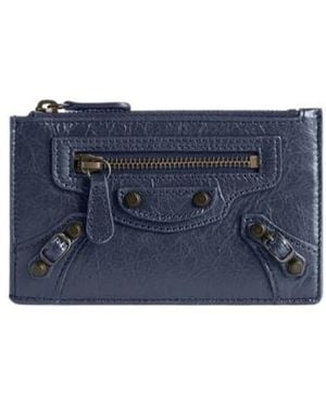 Balenciaga Le City Long Card Holder - Blue