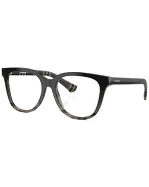 Burberry Eyewear Round Frame Glasses - Metallic