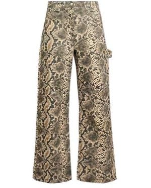 MAX&Co. Wide-Leg Jeans - Natural