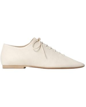 Lemaire Souris Classic Flat Derbies - White