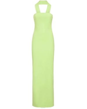 Solace London Amari Off-Shoulder Dress - Green