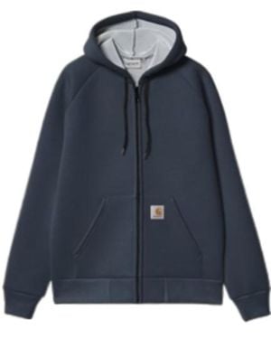 Carhartt Long-Sleeved Hooded Sweatshirt - Blue