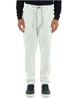 Eleventy Straight-Leg Drawstring Jogger Pants - Multicolor