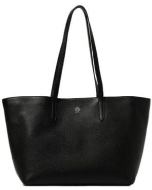 Bally Logo-Stamp Top Handle Bag - Black