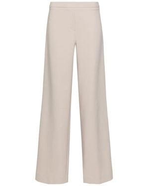 D.exterior Wide-Leg Casual Trousers - White