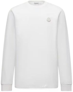 Moncler Long-Sleeve T-Shirt - White
