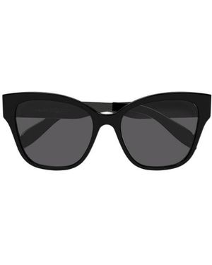 McQueen Eyewear Cat-Eye Frame Sunglasses - Black