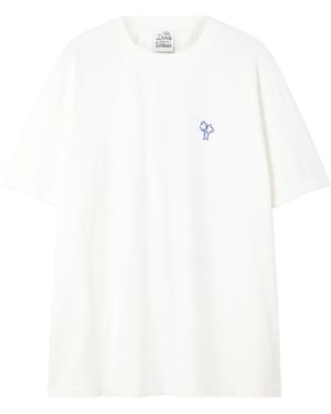 Donde Esteban Printed Cotton-Jersey T-Shirt - White