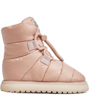 Moncler Gaia Pull Ankle Boots - Pink