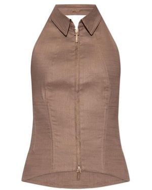 Cult Gaia Top 'Jill' - Brown
