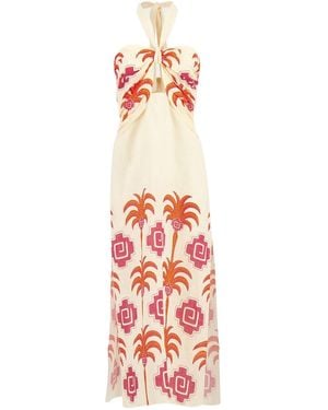 Johanna Ortiz Strappy Dress - White