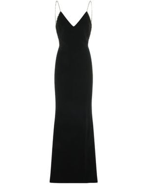 Tom Ford Embellished Strapped Dresses - Black