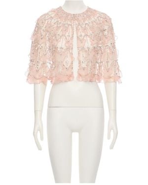 Valentino Crew Neck Jacket - White