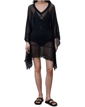 Dior Iviera Short Fitted Dress - Black