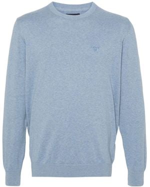 Barbour Pima Cotton Sweater - Blue