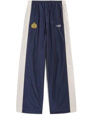 Balenciaga Soccer Tracksuit Trousers - Blue