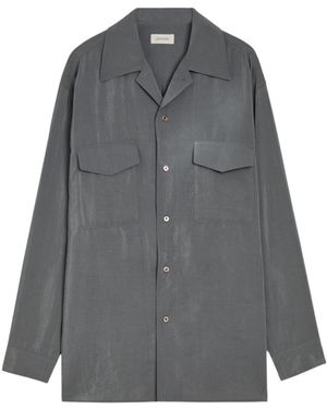 Lemaire Silk Blend Shirt - Grey