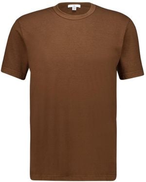 James Perse Short-Sleesleeved T-Shirt - Brown