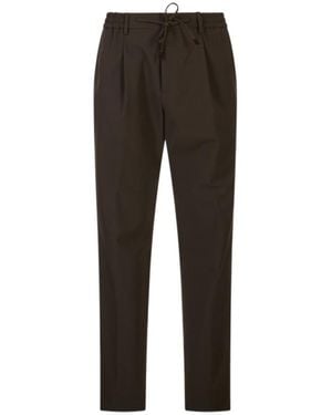 Montecore Elastic Waist Casual Pants - Gray