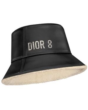 Dior Teddy-D 8 Small Brim Bucket Hat - Black