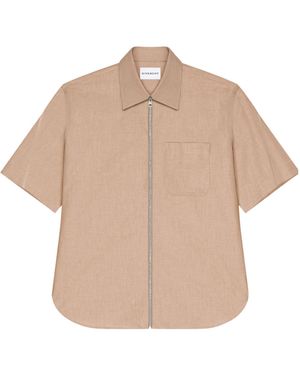 Givenchy Couture Seam Zipped Shirt - Natural