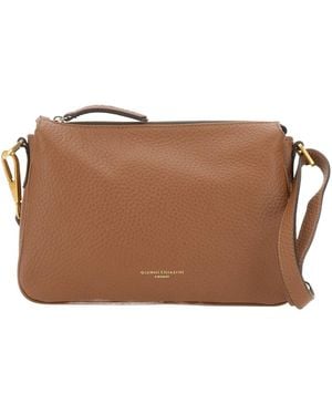 Gianni Chiarini Brooke Triple-Compartment Shoulder Bag - Brown