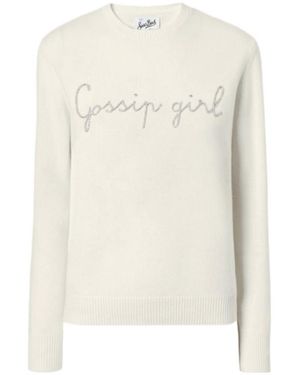 MC2 Saint Barth New Queen Cashmere-Blend Jumper - White