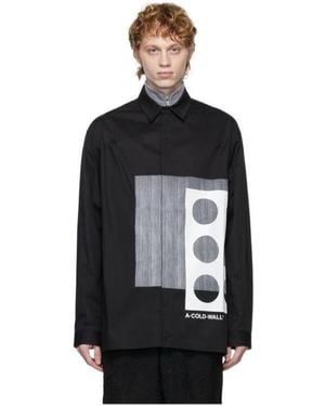 A_COLD_WALL* Logo Shirt - Black