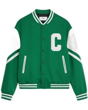 Celine Jackson Teddy Jacket - Green