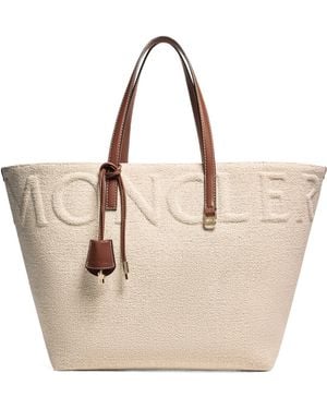 Moncler Very Terry Tote Bag - Natural
