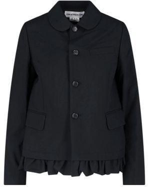 Comme des Garçons Comme Des Garçons Homme Plus Button-Up Jacket - Black