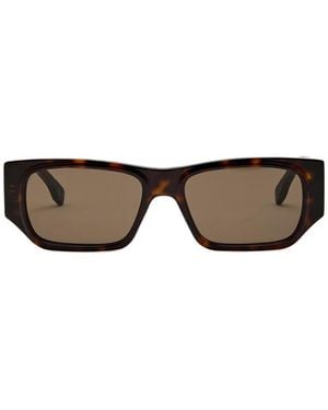 Fendi Rectangle-Frame Sunglasses - Multicolor