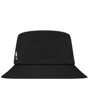 Dior Teddy-D Narrow Brim Bucket Hat - Black