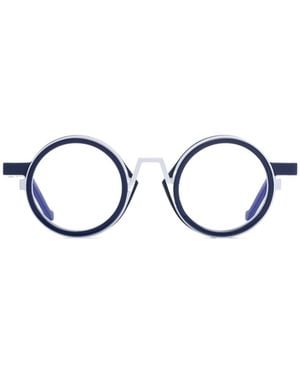 VAVA Eyewear Wl0045 Round-Frame Glasses - White