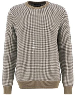 Barbour Crew Neck Sweater - Gray