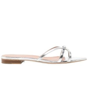 Malone Souliers Bowella Slippers - White