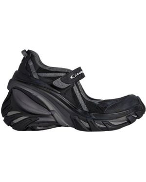 Balenciaga Hydra Mary Jane Sneaker - Black