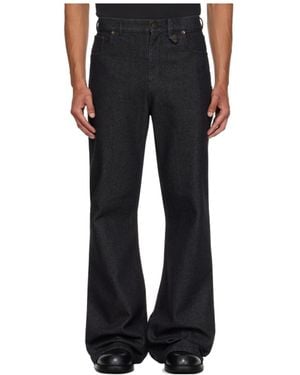 Egonlab Samy Wide Leg Jeans - Black