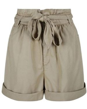 Isabel Marant Lace-Up Shorts - Gray