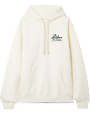 Aimé Leon Dore Patterned Printed Hoodie - White