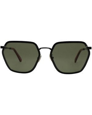 Marni Geometric-Shaped Sunglasses - Green