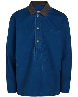 JW Anderson Denim Overshirt - Blue