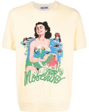 Moschino Short-Sleeved T-Shirt - Blue