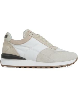 Peserico Cushioned Sneakers - White